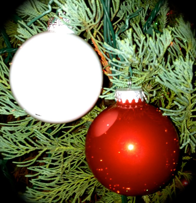 Green: Tree of Knowledge of Good and Evil in Paradise plays on December 24 for Adam and Eve Day Red: Apples placed on tree to symbolize the fruit eaten by Adam and Eve that resulted in separation from God. White: Eucharist wafers placed on tree symbolizing Christ's sacrifice that reunites us with God.